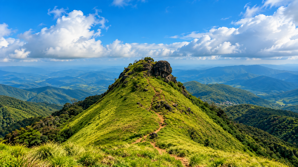 Ranipuram green hills and trekking trail Kerala