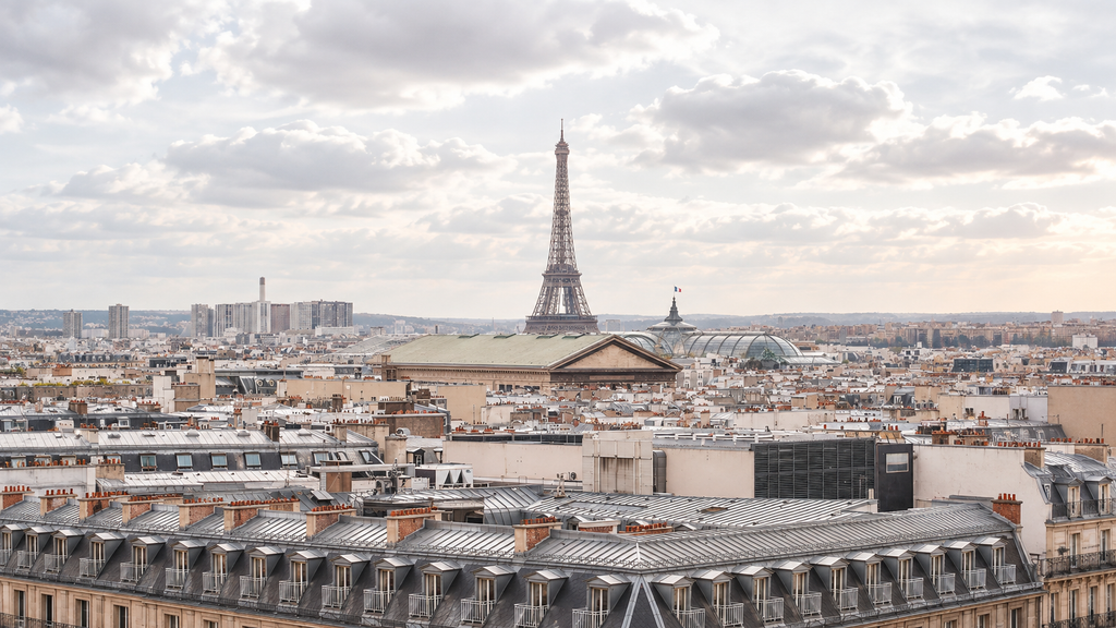 Eiffel Tower and Paris skyline