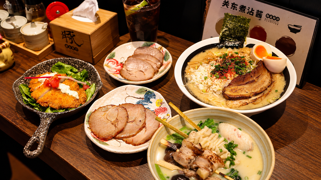 Japanese sushi ramen and traditional food
