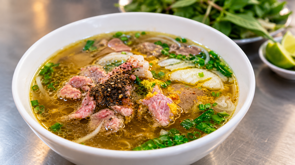  Vietnamese pho and fresh street food
