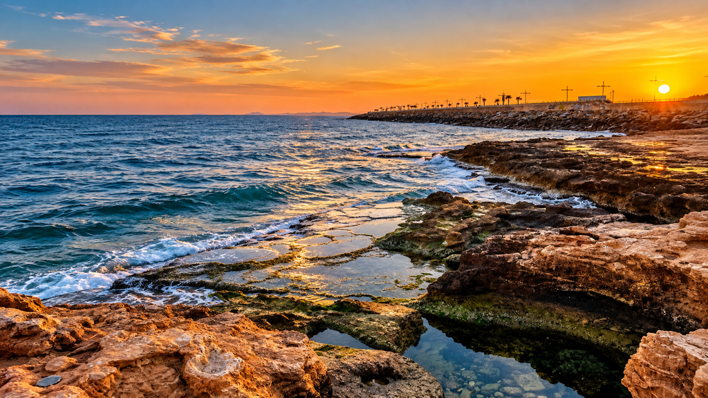 Al Duqm Beach Oman sunrise coastline