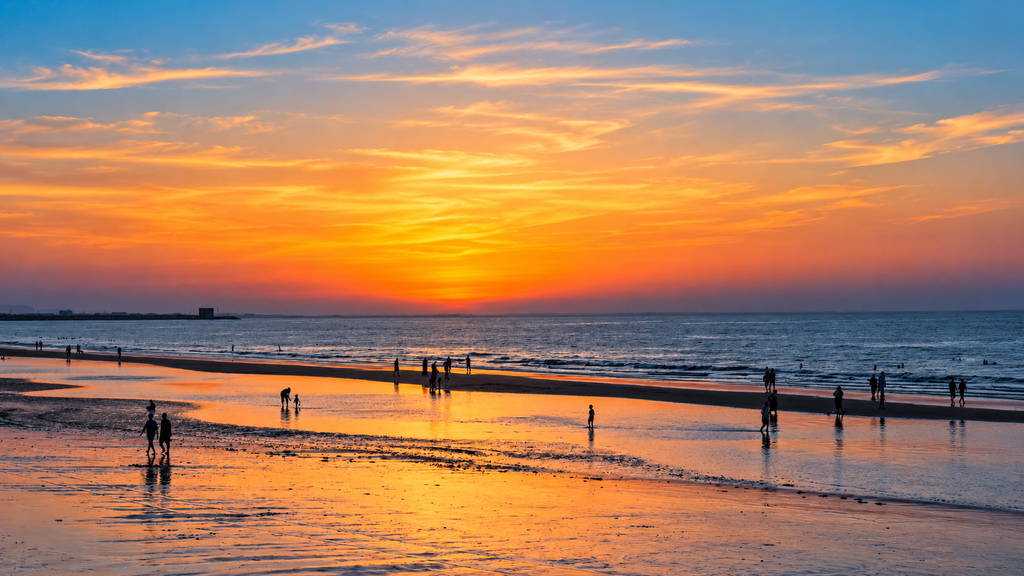 Bar Al Hikman coastal landscape and sandbars Oman