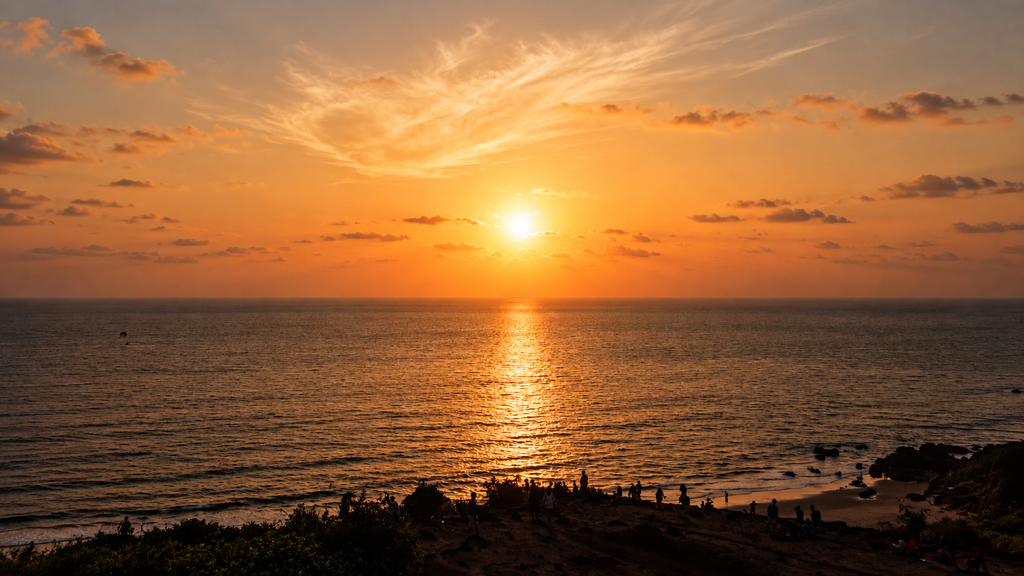 Bekal Fort and Arabian Sea in soft afternoon sunlight